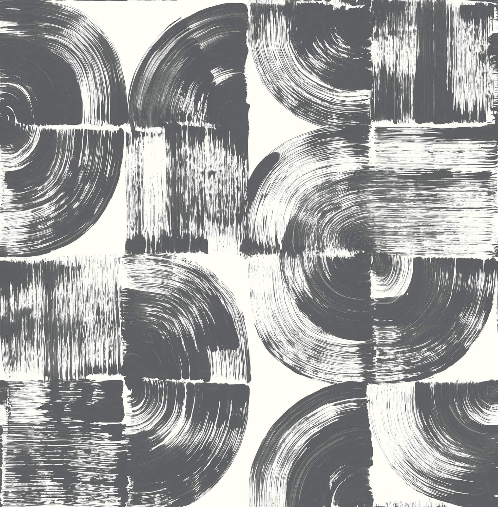 NuWallpaper Elias Black Peel & Stick Wallpaper